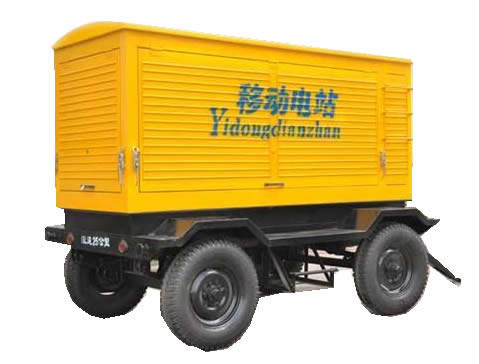 移動拖車柴油發(fā)電機(jī)組